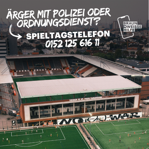 Ärger mit Polizei oder Ordnungsdienst? BWH-Spieltagstelefon:

☎️ 0152 - 125 616 11