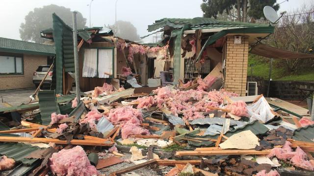 Whangārei house badly damaged after speeding car flies over property, crashes