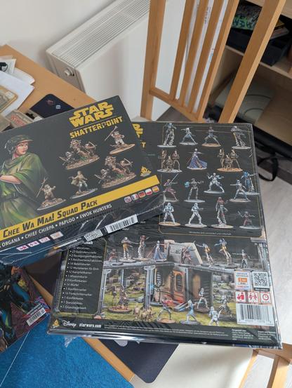 Verpackung des Miniaturen Spiel Shatterpoint