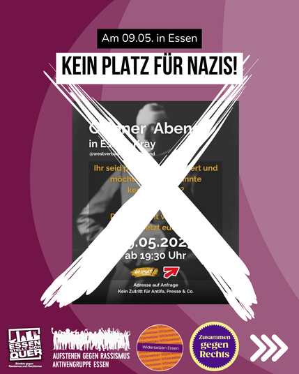 Ein durchgestrichenes Sharepic von "Die Heimat"