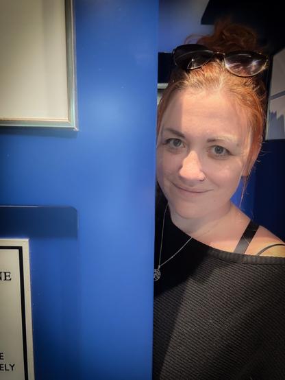 Selfie in der Tardis umkleide