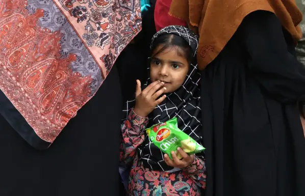 A Kashmiri child.