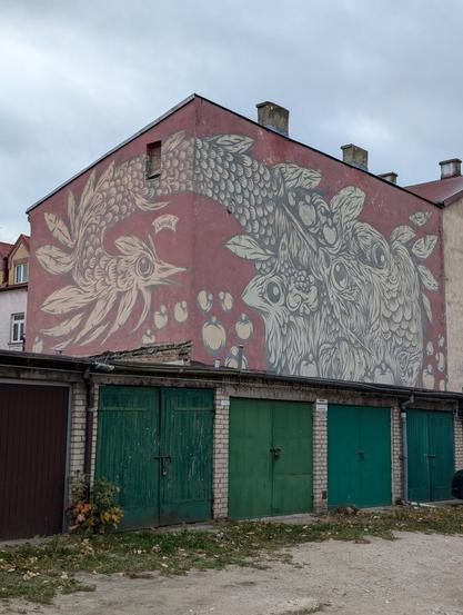 Artwork by Pawel Swanski in Białystok, Poland