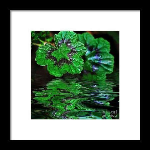 **ACHIEVED 1ST PLACE IN FAA CONTEST - "Anything Green - St Paddys Day Contest" March 2017

A close up image of wet Geranium leaves hanging over a pond. The recent rain has given the leaves a vibrant green saturation which is reflecting on the water in the pond below.
By Kaye Menner.

https://kaye-menner.pixels.com/featured/geranium-leaves-reflections-on-pond-kaye-menner.html

THE FINE ART AMERICA LOGO WILL NOT APPEAR ON PURCHASED PRINTS OR PRODUCTS.