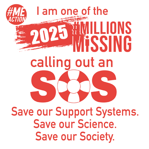 I am one of the 2025 Millions Missing calling out an SOS:
Save our support systems.
Save our science.
Save our society.