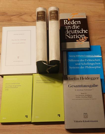 Literatur von und über Fichte