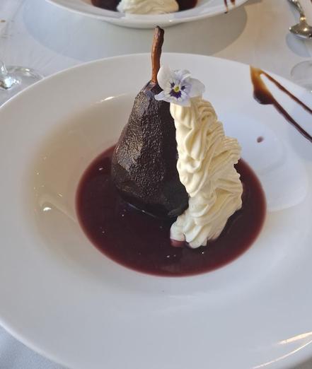 Pera al Malvec. Der perfekte Nachtisch