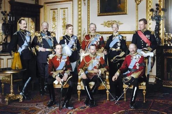 Nine Kings at the Funeral of Edward VII
