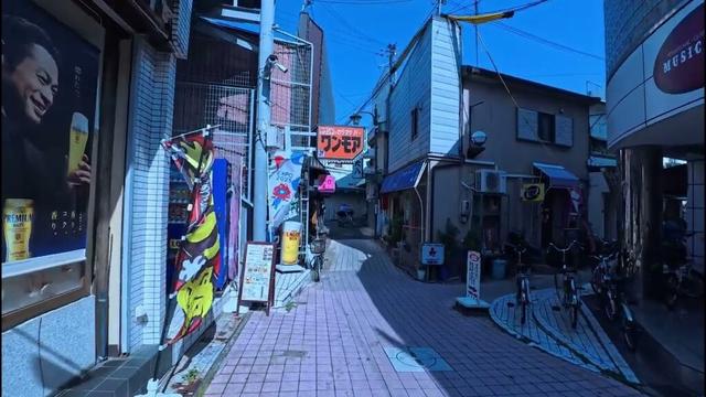 【裏千林】都市景観資源　千林の長屋「長屋道 人情残る 千林」
