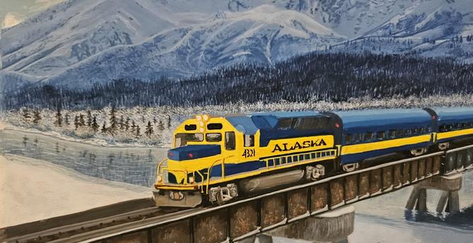 Train closeup
