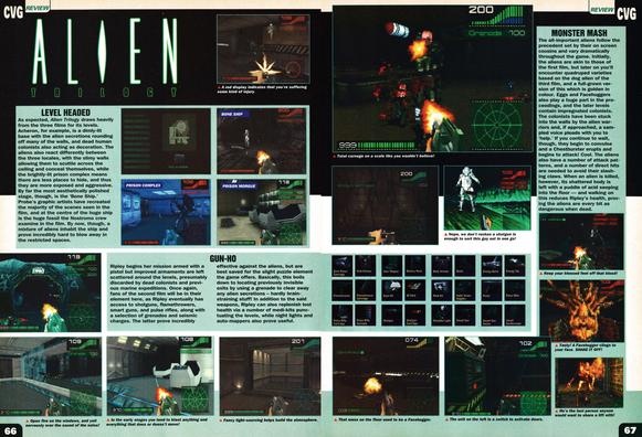 Review for Alien Trilogy on PSone from CVG 173 - April 1996 (UK)

score: 93%