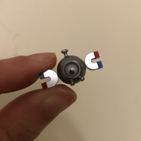 Photo of a tiny magnemite!