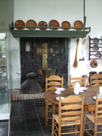 #TilesonTueday  Backwallf of a fireplace. Dated 1778, Grefrath, NRW, Germany.