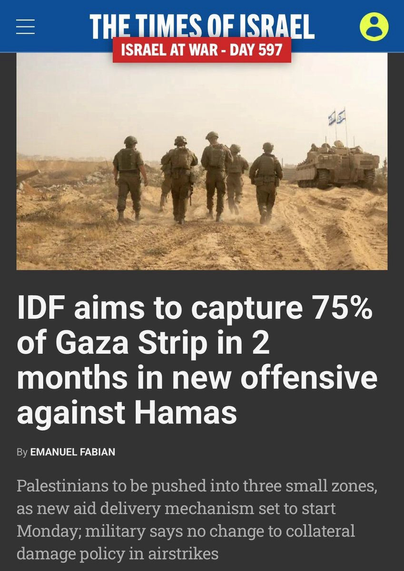 Israeli military destroying Gaza to force out Palestinians