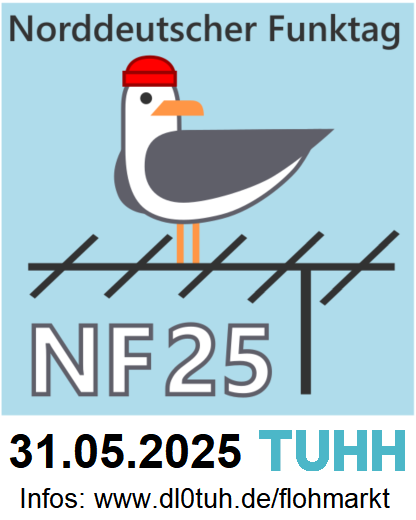 Infobild mit Möwe und 31.05.2025 als Datum
