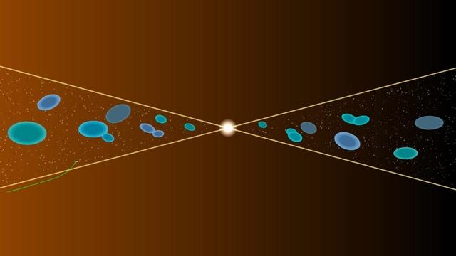 Particles energized by magnetic reconnection found in nascent solar wind