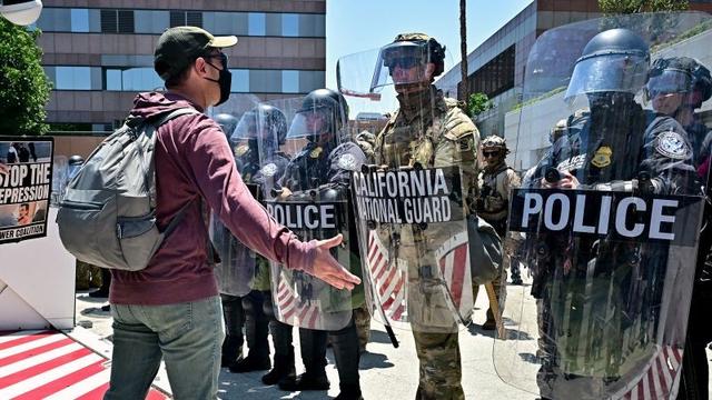 Live updates: LA protests against Trump ICE raids, curfew starts, Chicago demonstrations