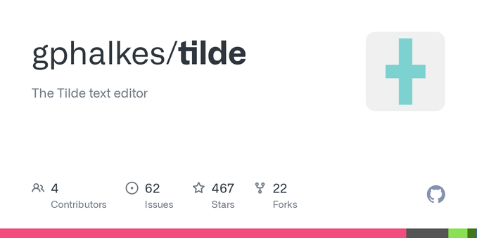 The Tilde text editor. Contribute to gphalkes/tilde development by creating an account on GitHub.