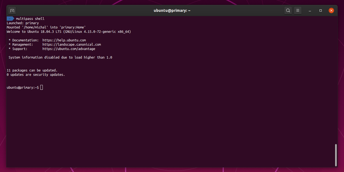 Multipass orchestrates virtual Ubuntu instances. Contribute to canonical/multipass development by creating an account on GitHub.