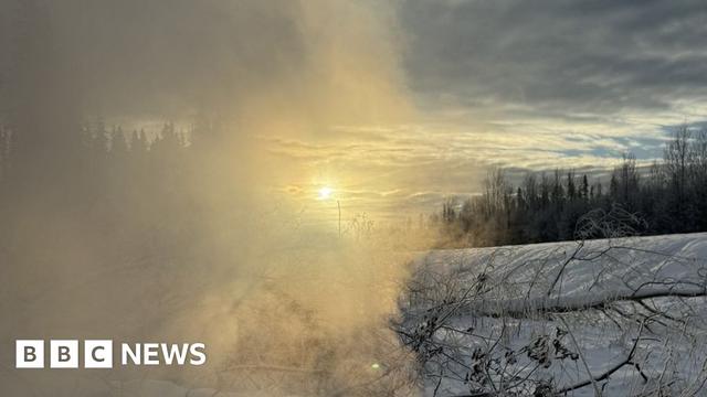 Smoke from a zombie fire photographed here in Fort Nelson, BC