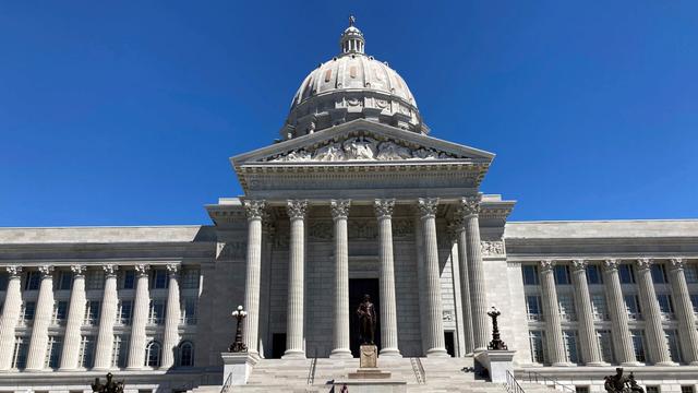 The Missouri Capitol, which is home to the state House and Senate, is shown on Aug. 31, 2023 in Jefferson City.