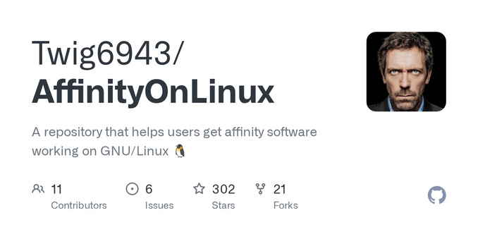 A repository that helps users get affinity software working on GNU/Linux 🐧 - Twig6943/AffinityOnLinux