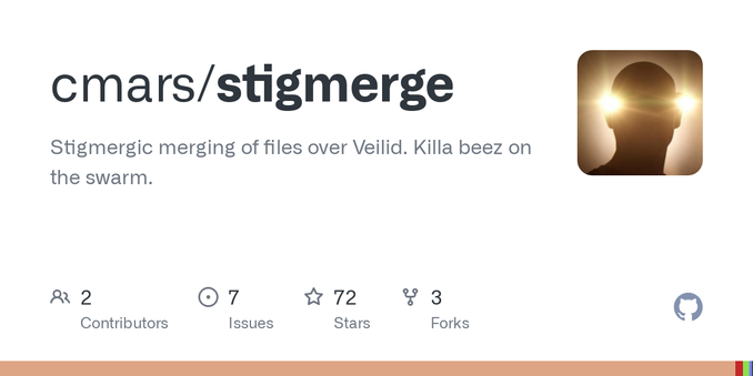 Stigmergic merging of files over Veilid. Killa beez on the swarm. - cmars/stigmerge