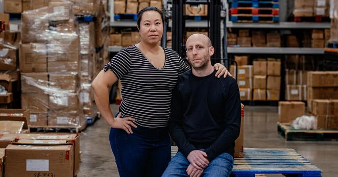 Jing and Eddie Levine, who run a business selling party supplies on Amazon, are struggling to adapt to an e-commerce system that is on the verge of falling apart.
