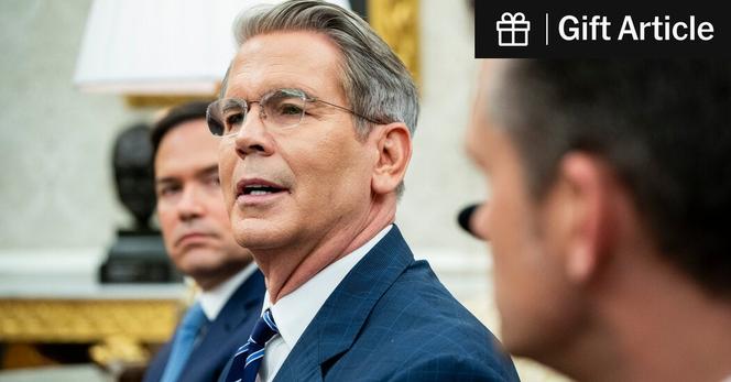 Treasury Secretary Scott Bessent defended President Trump’s trade policies on Sunday.