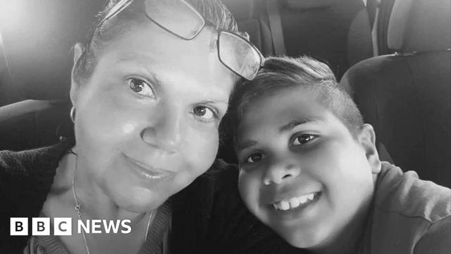 Mechelle Turvey and her son Cassius