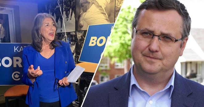Conservative Kathy Borrelli (L), Liberal Irek Kusmierczyk (R) (CTV News File Photos)