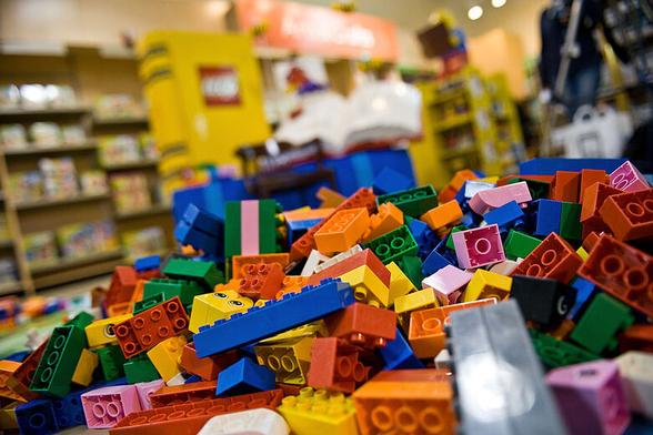 General atmosphere of LEGO Duplo Read! Build! Play! at Barnes & Noble Union Square on February 7, 2013 in New York City.