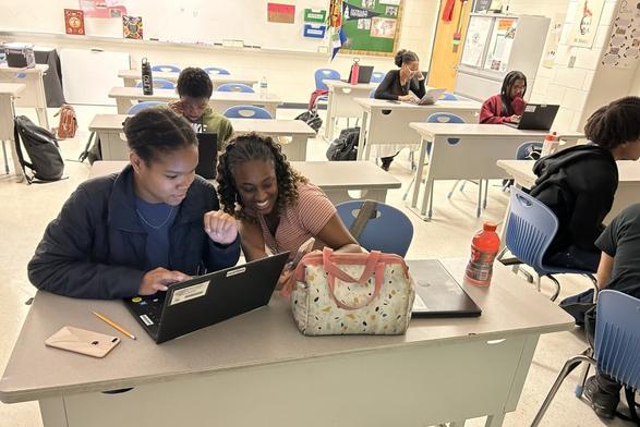 students in classroom