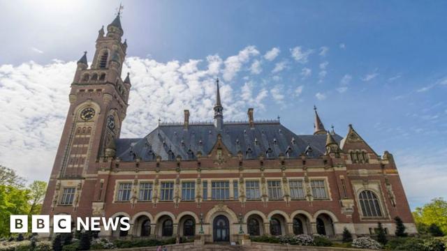 The exterior of the International Court of Justice (ICJ)
