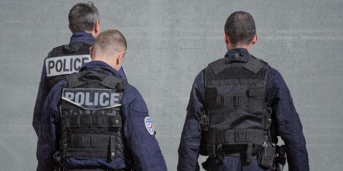 French police officers.
