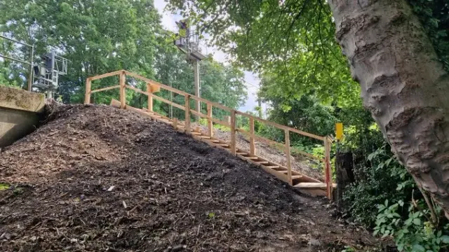 Die geheimnisvolle Treppe an der Talstraße