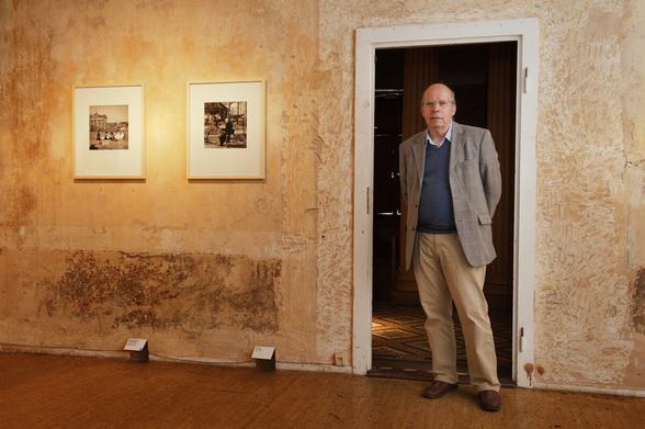 Klaus Eschen, 2011 in der Fotoaustellung seines Vater Fritz Eschen