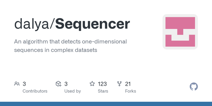 An algorithm that detects one-dimensional sequences in complex datasets - dalya/Sequencer