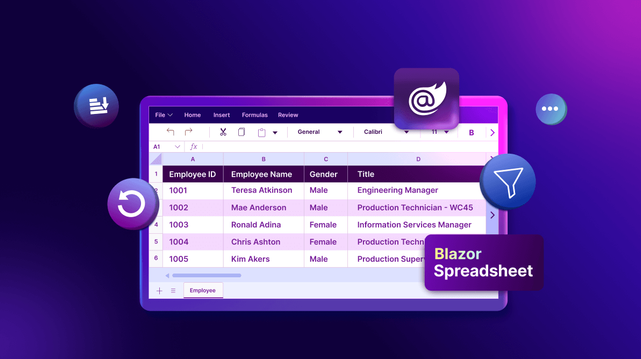 Introducing the Blazor Spreadsheet Excel-Like Power for Your Web Apps