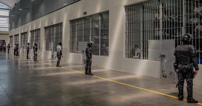 Neiyerver Adrián Leon Rengel was held for four months at the Terrorism Confinement Center, known as CECOT, in El Salvador.