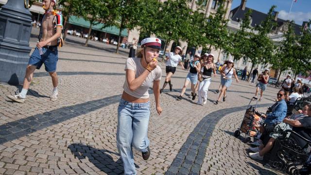 A town square in Copenhagen. | Liselotte Sabroe/EPA