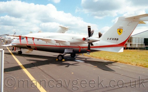 Piaggio P180 Avanti at Farnborough Air Show, 2000