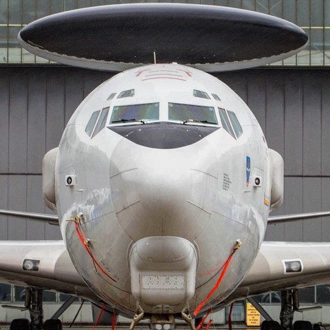 NATO E-3A AWACS #wearenato #nato #e3a #geilenkirchen #aircraft #aviation #avgeek #aviationphotography #military #airforce #germany