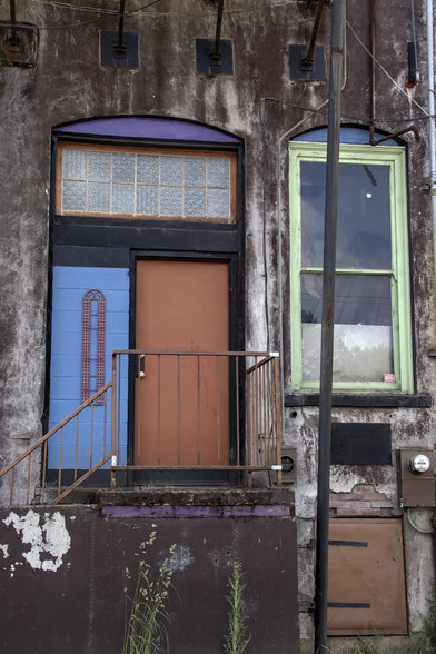 Colorful Back Alley Door