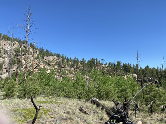 Turkey Rock, a large granite ridge in Colorado