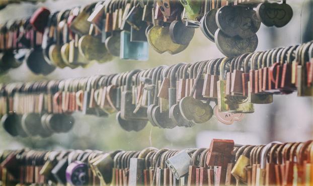Rows of colorful padlocks hang side by side on the Butchers' Bridge in Ljubljana Slovenia. 

https://joan-carroll.pixels.com/featured/love-locks-butchers-bridge-ljubljana-slovenia-joan-carroll.html

#ljubljana #slovenia #lovelocks #locks #padlocks #bridge #butchersbridge #softfocus #commitment #love#AYearForArt #buyIntoArt #giftideas #wallart #artforsale @joancarroll