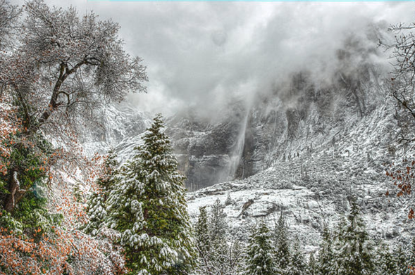 Yosemite Falls Winter Fury Yosemite National Park

This scene captures the raw power and majestic beauty of one of America’s most iconic waterfalls in the heart of winter. Towering above the snow-covered valley, Yosemite Falls roars with untamed energy as icy winds whip through the granite cliffs. Mist rises from the crashing waters, merging with the cold mountain air to create an ethereal veil of motion and texture. The stark contrast between the deep, rugged rock face and the pristine white snow enhances the dramatic scene, embodying both the serene stillness and the relentless force of nature. This breathtaking image invites the viewer to experience the awe-inspiring grandeur of Yosemite in its most powerful and unforgiving season.

Yosemite Falls – The Crown Jewel of Yosemite National Park

Yosemite Falls, one of the tallest waterfalls in North America, is a breathtaking natural wonder in Yosemite National Park, California. Plunging a total of 2,425 feet (739 meters) from the towering granite cliffs, it is composed of three sections: Upper Yosemite Fall, the Middle Cascades, and Lower Yosemite Fall.

Image:
https://fineartamerica.com/featured/yosemite-falls-winter-fury-yosemite-national-park-wayne-moran.html

https://waynemoranphotography.com/blog/11-best-locations-to-photograph-yosemite-national-park/

#yosemite #YosemiteNationalPark #NationalPark #winter #Storm #Waterfalls #nature #Hiking #wild #landscape #travel #Photography

#AYearForArt #buyintoArt #fineart #art