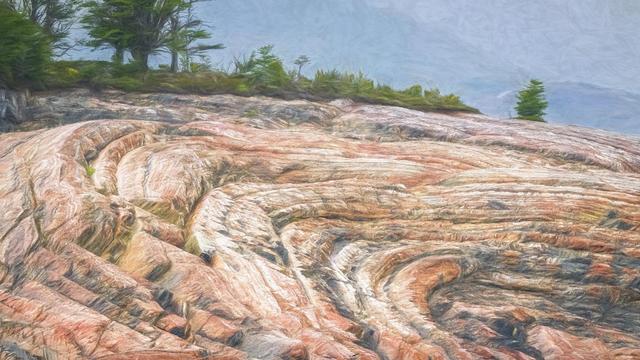 Details of curving rock formations display intricate patterns and rich hues along the edge of Lago Argentino in the Patagonia region of Argentina. Sparse greenery appears along the top, contrasting with the textured surface below. Processed with a painterly finish.

#rocks #rocky #rockformations #curving #argentina #patagonia #artistic #geology #landscape #landscapephotography #patterns #terrain #erosion #AYearForArt #buyIntoArt #giftideas #wallart #artforsale @joancarroll

https://joan-carroll.pixels.com/featured/rock-formations-lago-argentino-patagonia-joan-carroll.html
