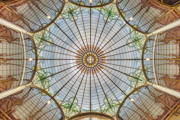 Hôtel van Eetvelde - rotunda ceiling