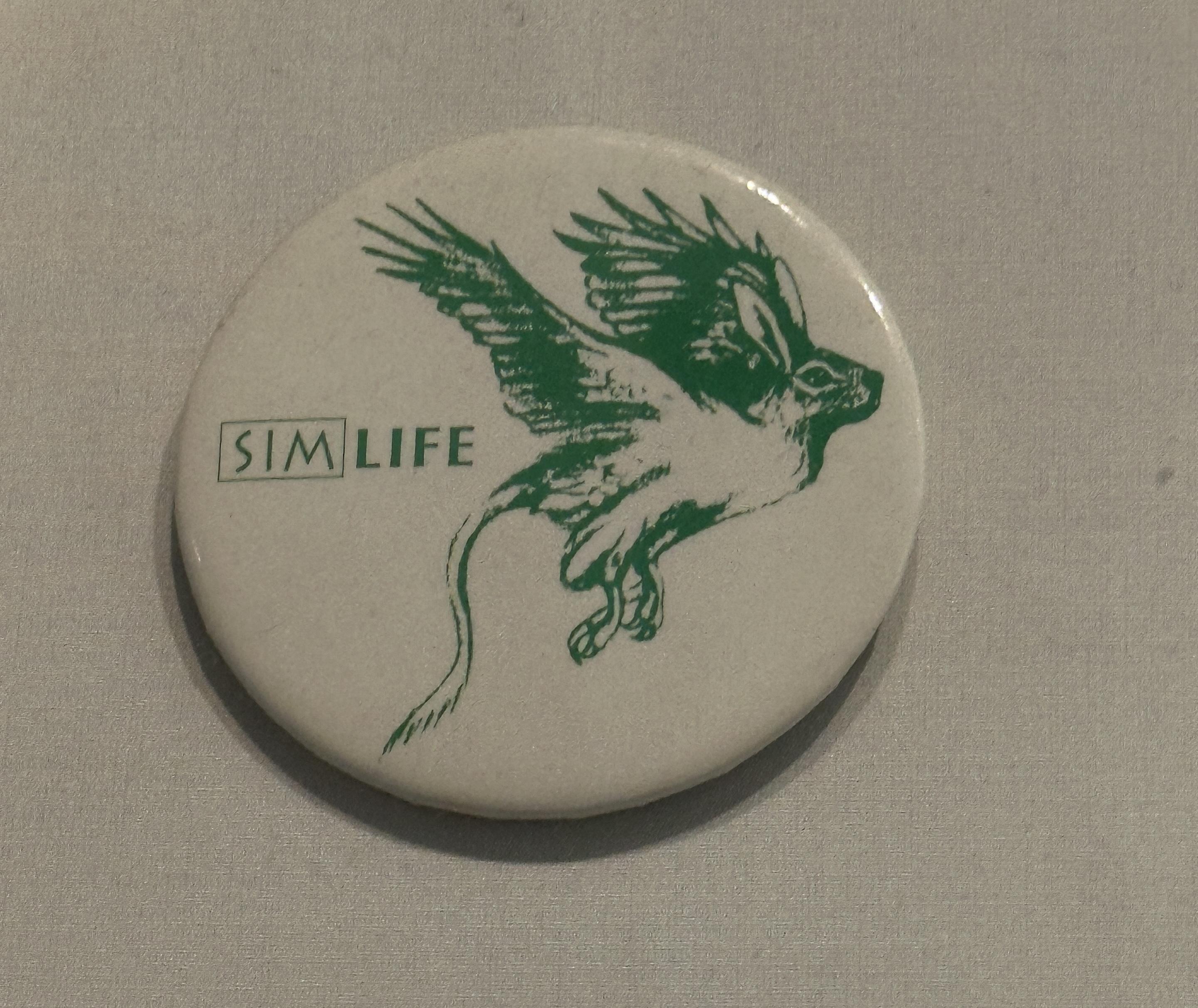 A sick simlife button